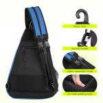 HIMAL Pickleball Bag - Adjustable Sling Backpack