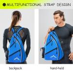 HIMAL Pickleball Bag - Adjustable Sling Backpack