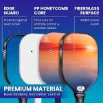 USAPA Approved Pickleball Paddle Set with Balls