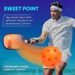 USAPA Approved Pickleball Paddle Set with Balls