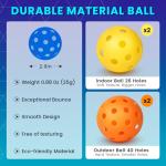 USAPA Approved Pickleball Paddle Set with Balls