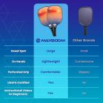 USAPA Approved Pickleball Paddle Set with Balls