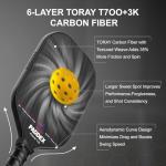 PADDEX T700 Carbon Fiber Pickleball Paddle with Cover