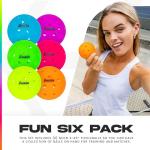 Franklin Sports Neon X-40 Outdoor Pickleball Balls