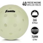 Glow in The Dark Pickleballs - 3 Pack