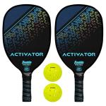 Franklin Sports Wooden Pickleball Paddle and Ball Set