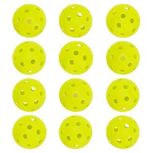 Franklin Sports Mini Practice Pickleballs - 12 Pack