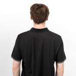 Franklin Sports Men's Quick Dry Pickleball Polo - Black