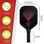 Franklin Sports Jet Pickleball Paddle and Ball Set