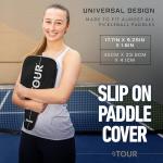 Franklin Sports Pickleball Paddle Cover with Fence Hook