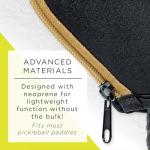 Franklin Sports Black and Pink Pickleball Paddle Cover