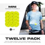 Franklin Sports Mini Practice Pickleballs - 12 Pack