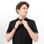 Franklin Sports Men's Quick Dry Pickleball Polo - Black