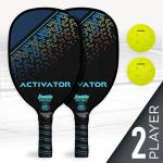 Franklin Sports Wooden Pickleball Paddle and Ball Set