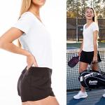 Franklin Sports Women's Relaxed Fit V-Neck Tee