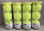 Franklin Sports Outdoor X-40 Pickleball Balls - 12 Pack
