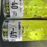 Franklin Sports Outdoor X-40 Pickleball Balls (9 Pack)