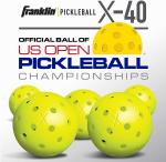 Franklin X-40 Pickleball Balls - Pack of 3, Pink