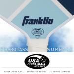 Franklin Sports Blue Cove Pickleball Paddle and Bag