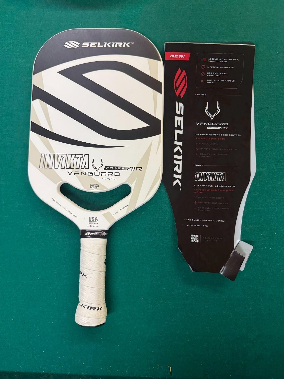 Selkirk VANGUARD Invikta Power Air Pickleball Paddle