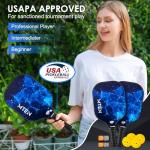 MTEN USAPA Approved Pickleball Paddles Set of 2