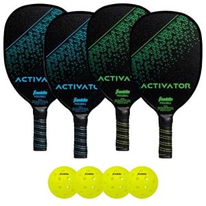 Franklin Sports Wooden Pickleball Paddle Set