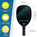 Franklin Sports Wooden Pickleball Paddle Set