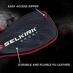 Selkirk Sport Premium Pickleball Paddle Cover - Black/Red