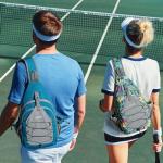 G4Free Teal Blue Pickleball Crossbody Sling Bag