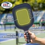 GoSports GS1 Fiberglass Pickleball Paddle, USAPA Approved