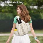 Sucipi Stylish Quilted Pickleball Bag for Women