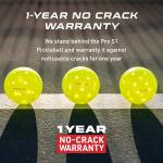 Selkirk Pro S1 Outdoor Pickleball Balls - 38 Hole