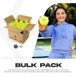 Franklin Sports X-40 Optic Yellow Pickleballs - 50 Pack