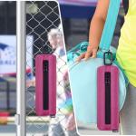 Cosmos Hot Pink Pickleball Ball Holder Bag