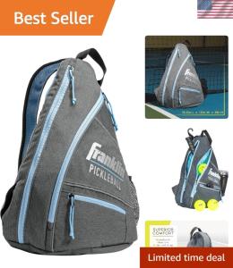 Franklin Sports Adjustable Pickleball Sling Bag