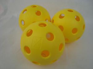 Franklin X-26 Indoor Pickleball Balls - Set of 3