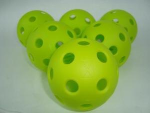 Franklin X-26 Indoor Pickleball 12-Pack - Optic Green