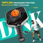 YVmove Carbon Fiber Pickleball Paddle for Spin