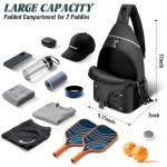 Ytonet Water-Resistant Pickleball Backpack with USB Port