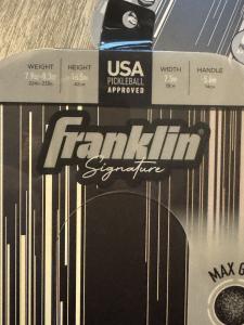 Franklin Signature Pro Pickleball Paddle 16mm Black