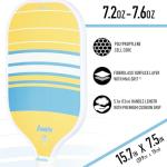 Franklin Sports Max Grit Pickleball Paddle - Yellow/Blue