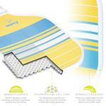 Franklin Sports Max Grit Pickleball Paddle - Yellow/Blue