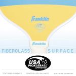 Franklin Sports Max Grit Pickleball Paddle - Yellow/Blue