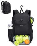 Large Waterproof Pickleball Bag with Shoe Compartment