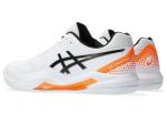 ASICS Men's Gel-Dedicate 8 Shoes - White/Shocking Orange