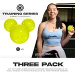 Franklin Sports Compact Outdoor Pickleballs - 3 Pack