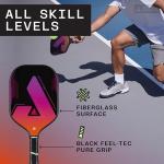 JOOLA Stratos Pickleball Paddle - Durable & Comfortable