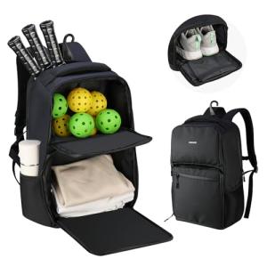 NEEWER Water-Resistant Pickleball Backpack for Paddles