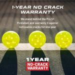 Pro S1 Outdoor Pickleball Balls - 12 Pack