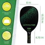Franklin Sports Activator Wood Pickleball Paddle - Green